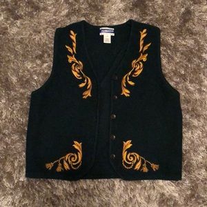Pendleton Petite button-up vest